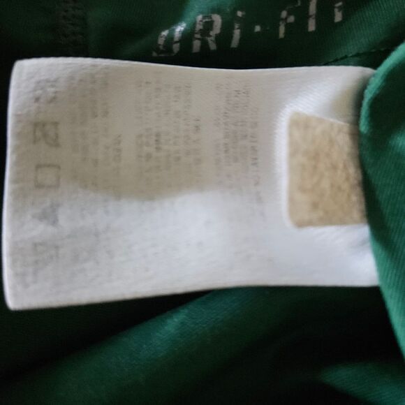 Nike Mens Large Green Sleeveless Top Athletic Fit Workout Ready - Picture 4 of 7